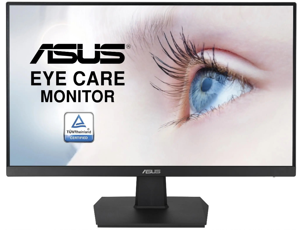 Asus 27" monitor VA27EHE27",IPS,FHD,75Hz,250cd,VGA,HDMI,Vesa 100x100mm,Frameless 3 side