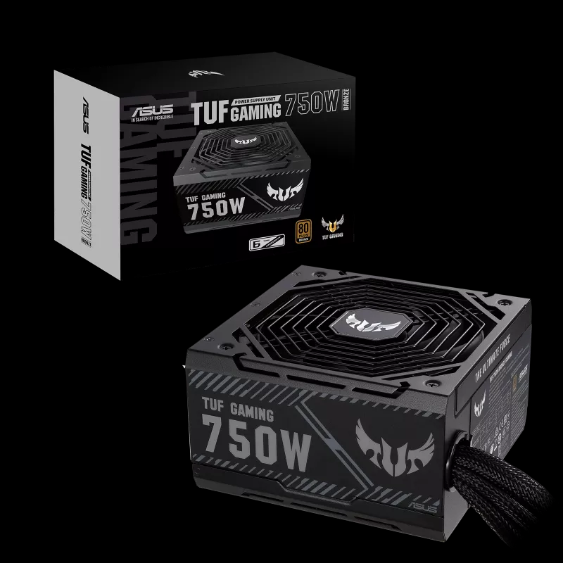 ASUS PSU TUF-GAMING-750B750W 80Plus BronzeSemi modular;4 x PCI-E 6+2-pin;8 x SATA