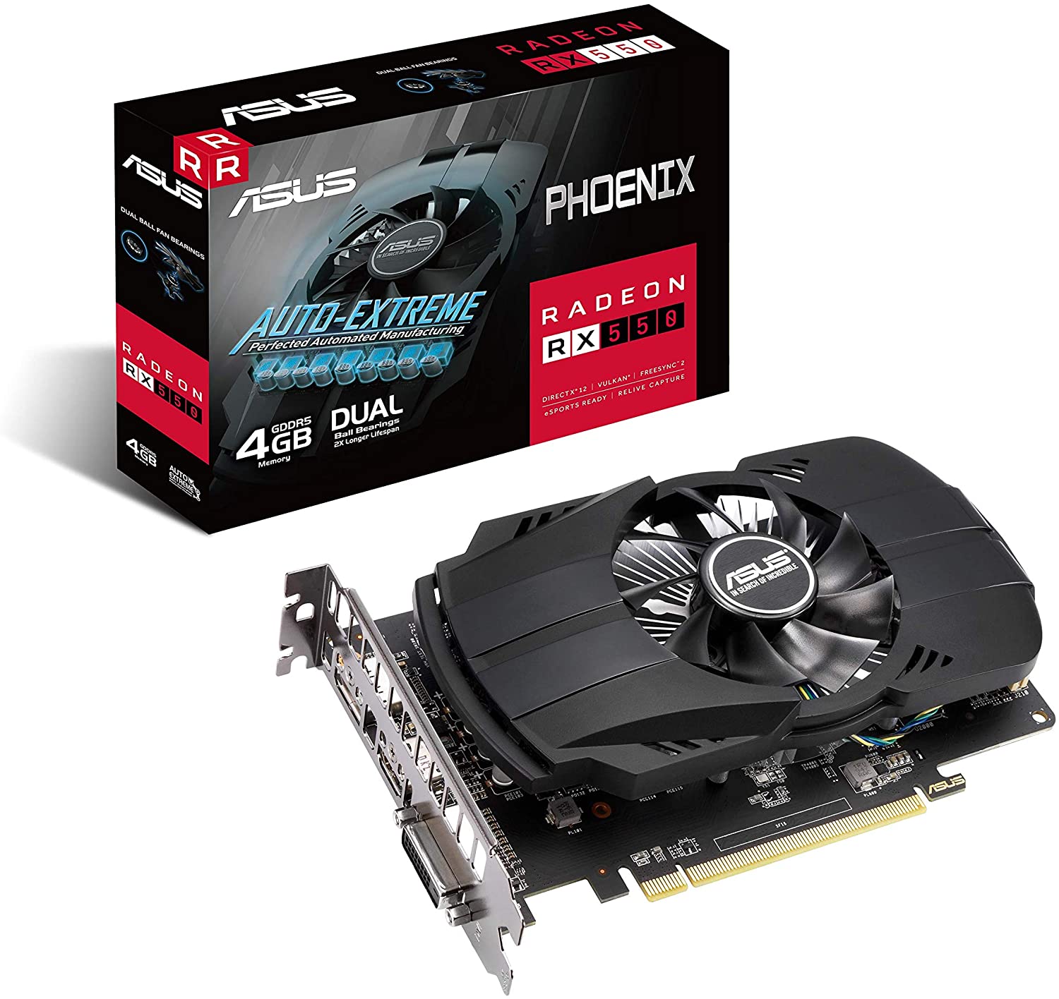 ASUS VGA PH-RX550-4G-EVO