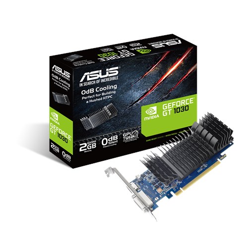 ASUS VGA GT1030-SL-2G-BRKNVIDIA GeForce GT 10302GB GDDR5 64bit;DVI,HDMI;low profile
