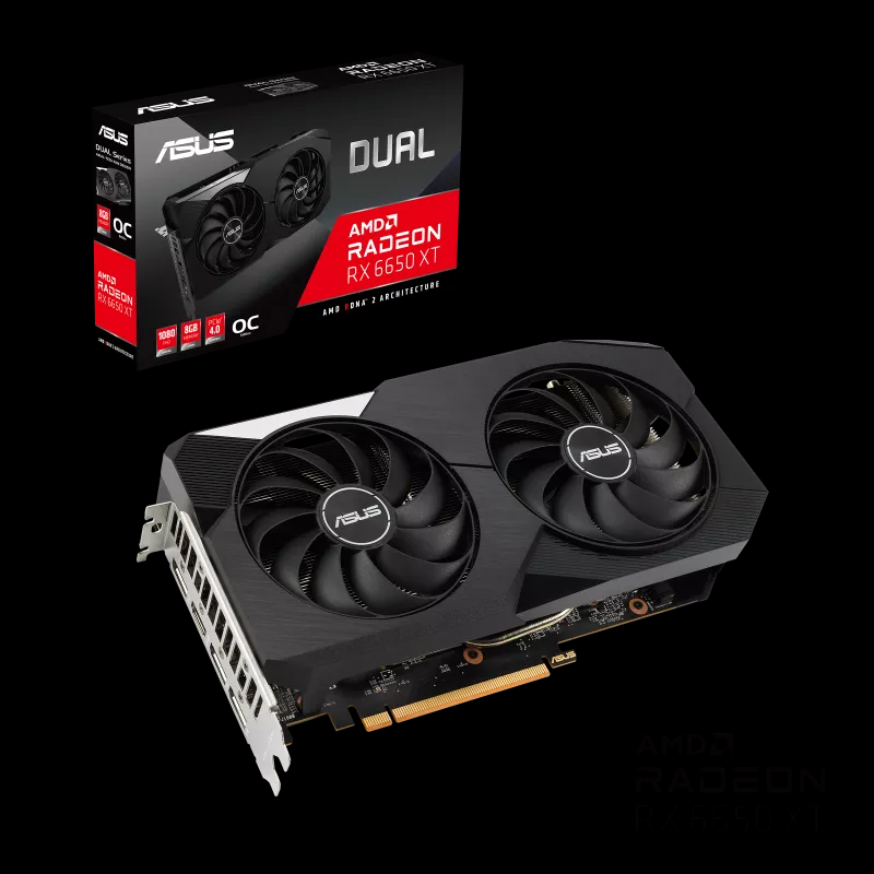 ASUS VGA DUAL-RX6650XT-O8G