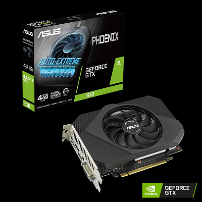 ASUS NVIDIA GeForce GTX 1630 4GB GDDR6 64bit