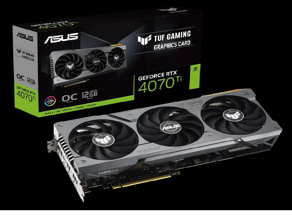 TUF-RTX4070TI-O12G-GAMING 12GB GDDR6X 192bit 2xHDMI 3xDP