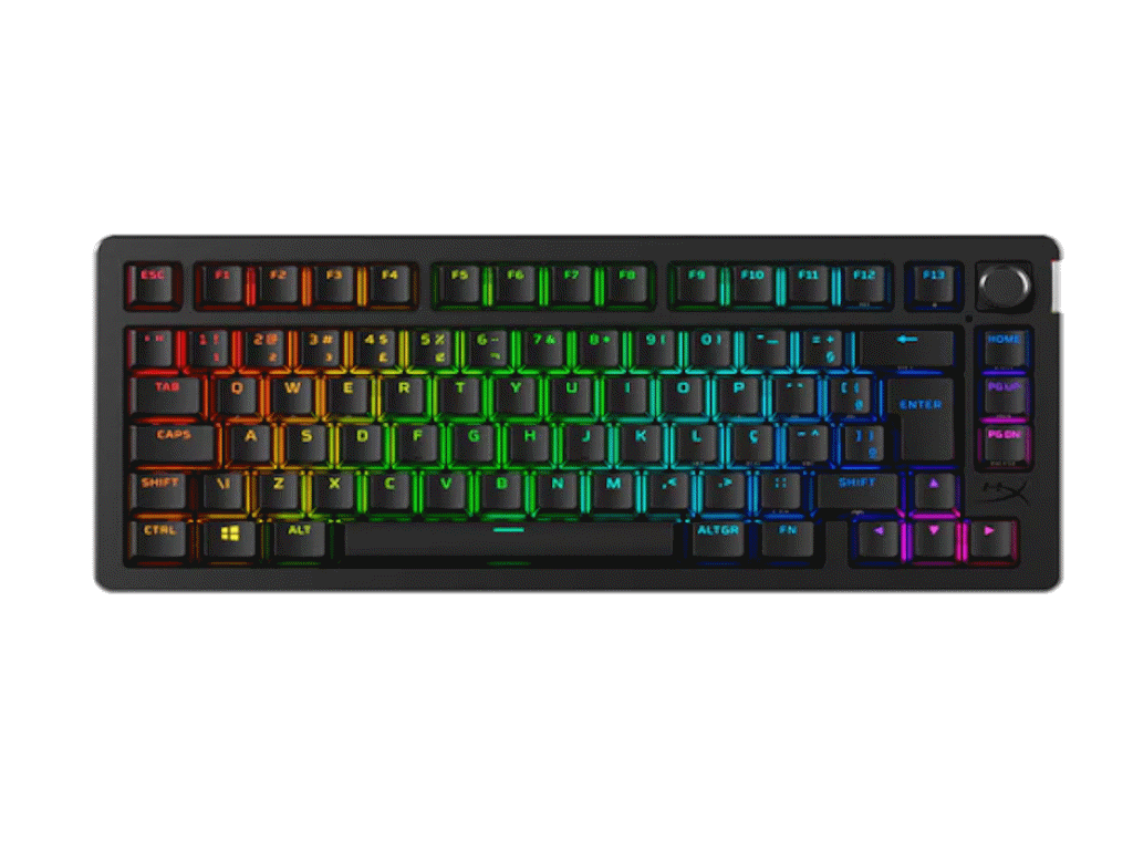 HyperX Tastatura  Alloy Rise 75/Wireless/Gaming/crna