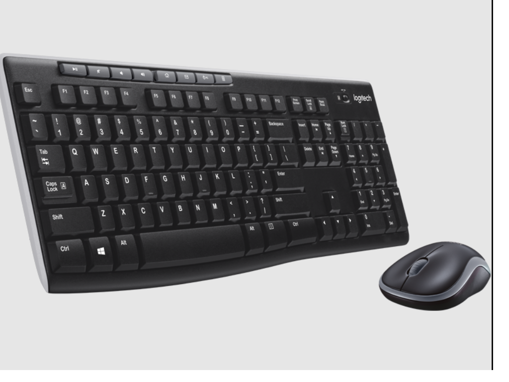 Logitech MK270 tastatura+ miš - bežični set