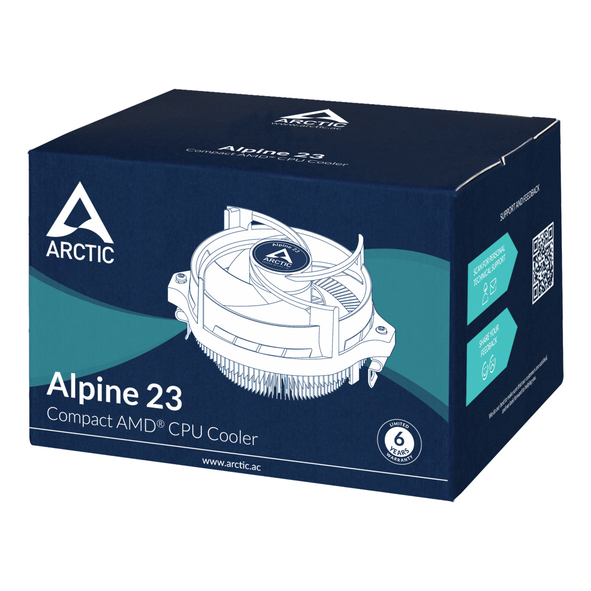 Arctic Alpine 23Compact AMD CPU-Cooler