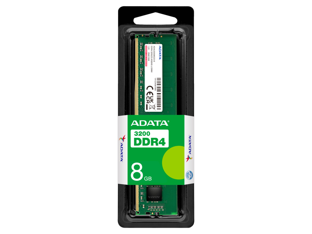 ADATA 8GB 3200MHz DDR4 CL 22