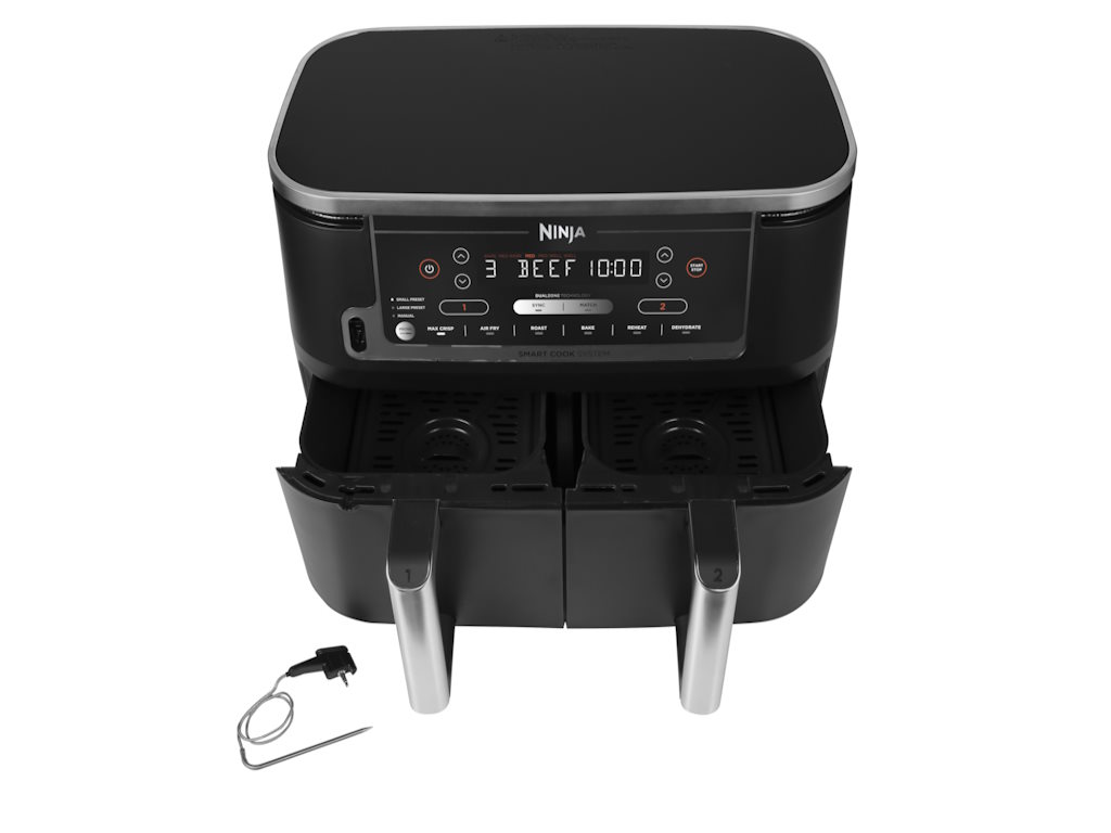 Air fryer NINJA AF451EU dupla korpa/2470W/9.5L/crna