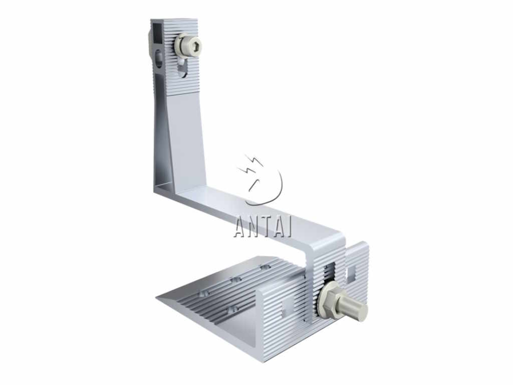 Konstrukcije za SE ANTAI za krovove od crepa, ALU kuka, set za 6 panela, V.2, sa kvadratnim rupama