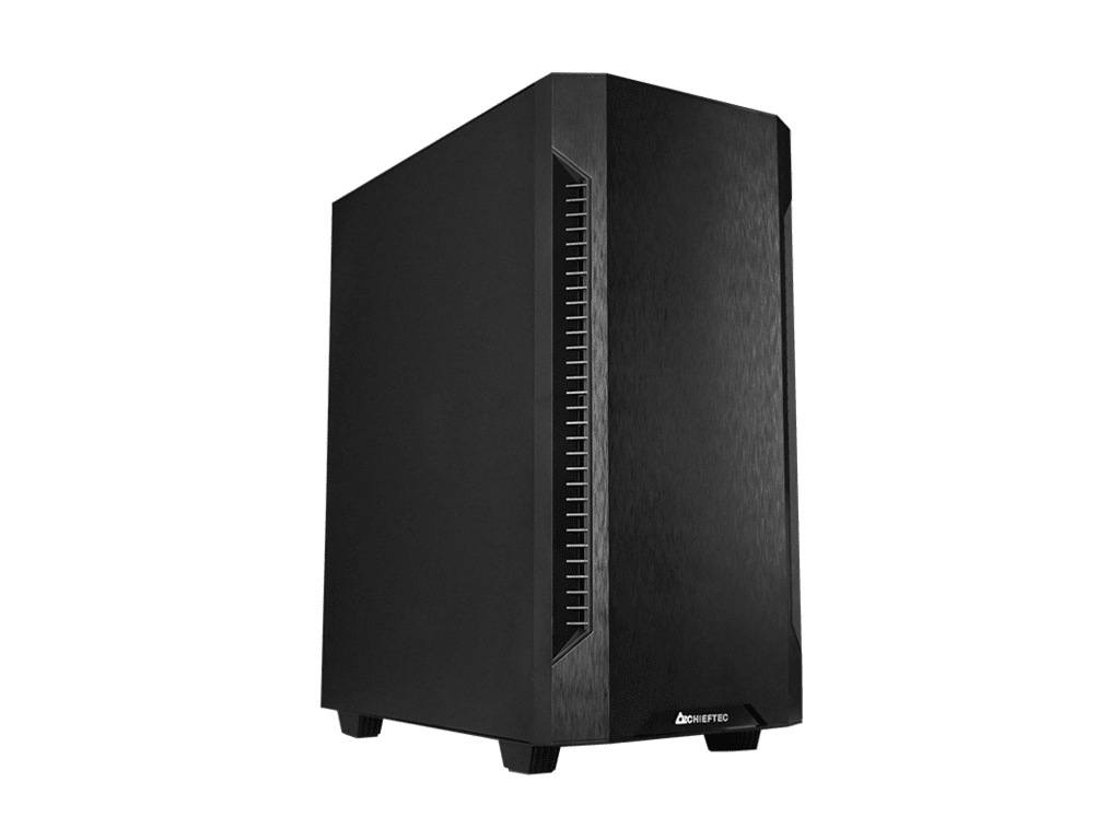 Chieftec CASE AS-01B-OPATX midi tower, blackw/12cm PWM fan, bez PSU