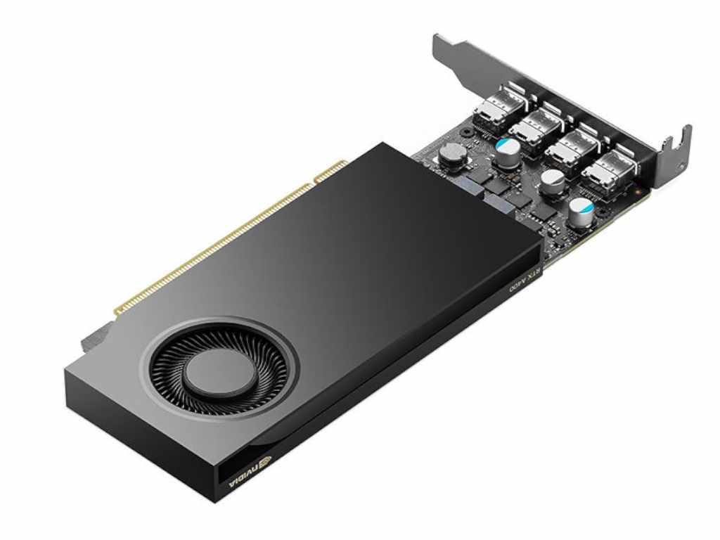Graficka karta HP RTX A400 NVD/4GB/GDDR6/4mDP with Mini Bracket