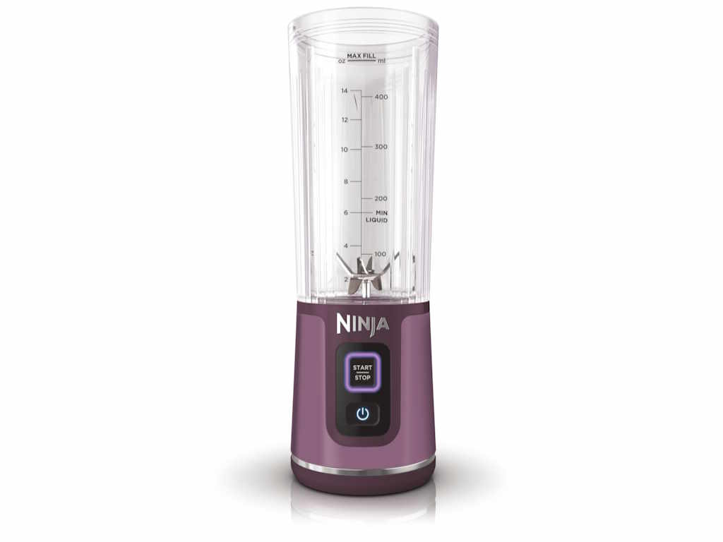 Ninja bezicni blenderLjubicasta boja, USB-C punj.kap. 5332ml, nehrdjajuci celik, snaga 5V