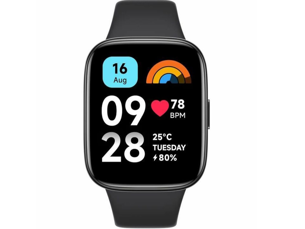 Redmi Watch 3 Active Black 1,83" LCD ekran BT 5.3, baterija trajanja 12 dana