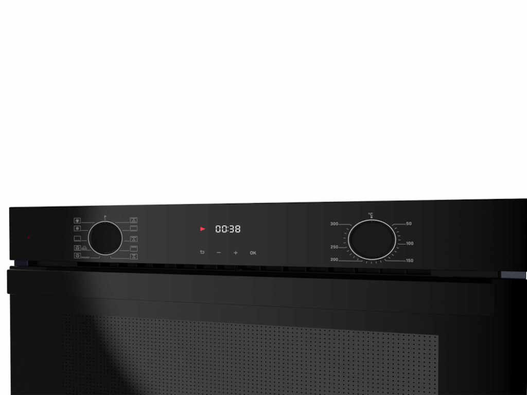 Tesla WG Ugradna rerna TESLA BO900FBFA ventilatorska/81L/digitalna/Air fry funkcija/crna