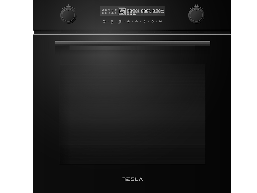 Tesla Ugradna rerna BO910MBP ventilatorska/72l/ piroliticko cišcenje