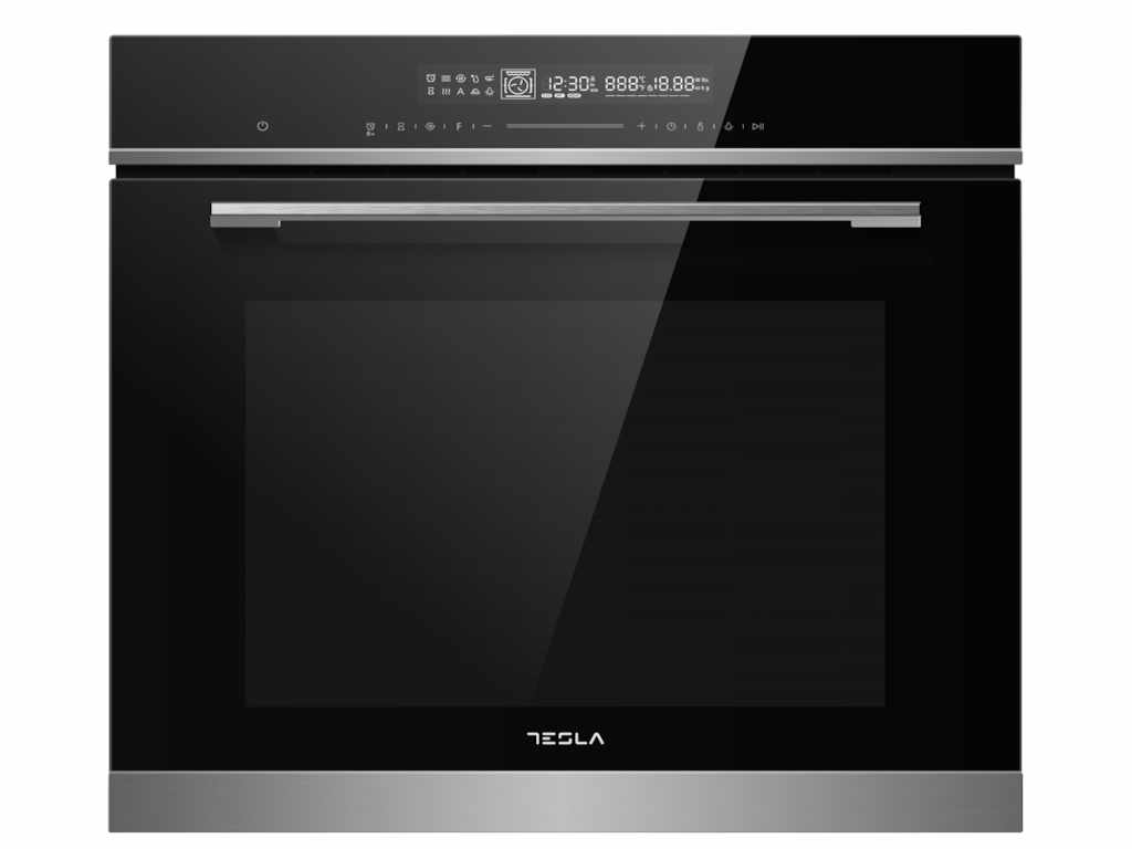 Tesla Ugradna rerna BO920MBP ventilatorska/72L/piroliticko samocišcenje/digitalna/crna