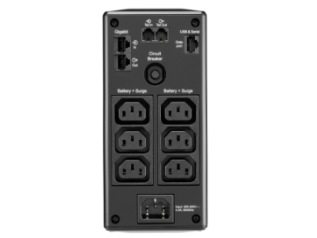 APC Back UPS PRO BR 650VA | 6 x IEC outlets, AVR