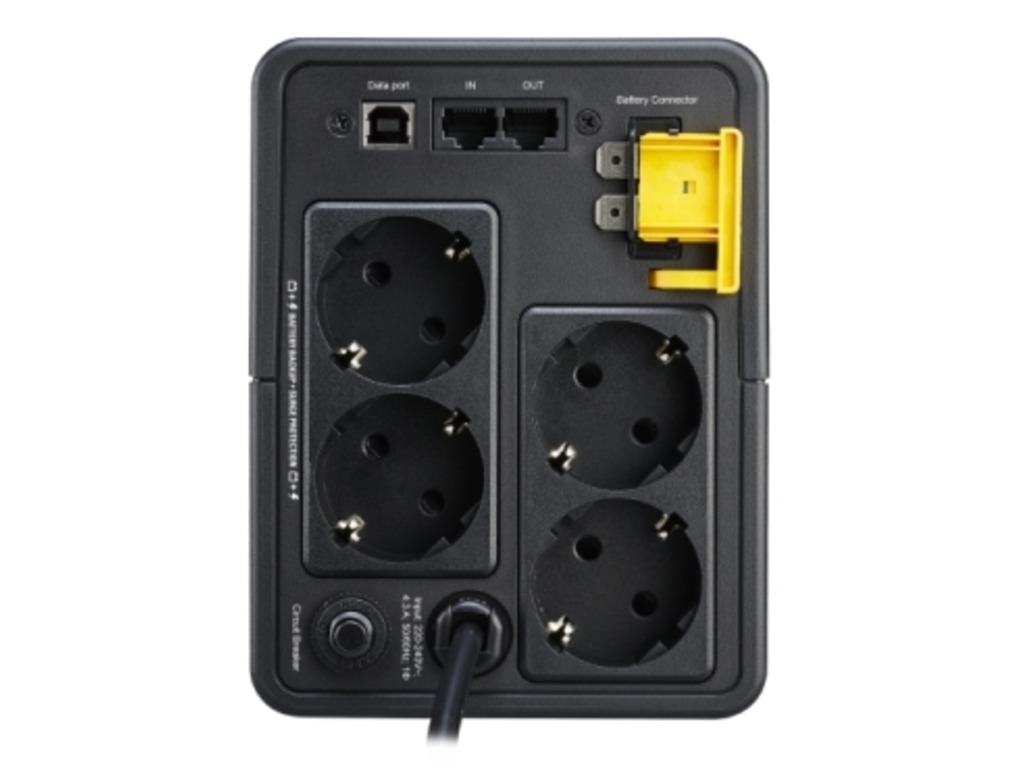 APC Back-UPS, 1600VA | Tower, 230V, 4 x Schuko