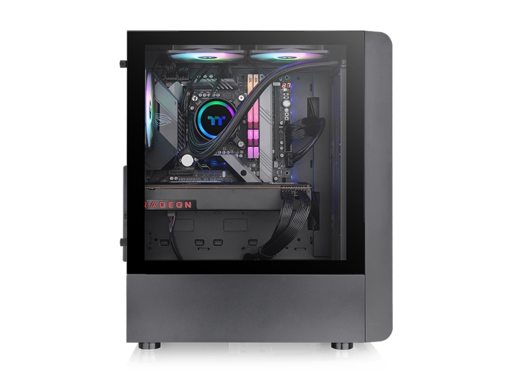 Thermaltake S200 TG ARGB Mid tower case, 3x ARGB 120mm Lite fan