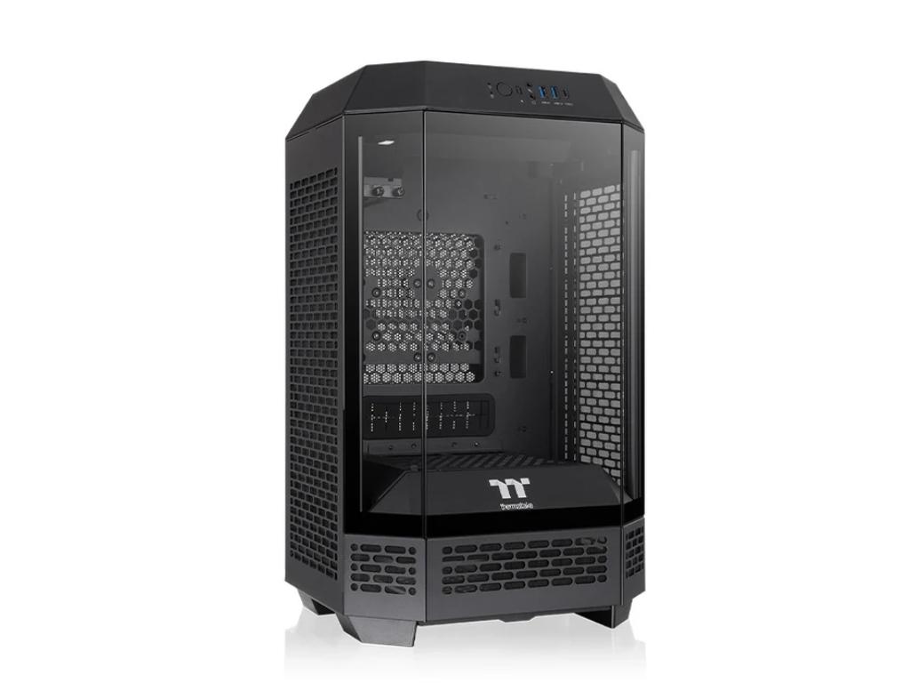 Thermaltake Kucište THE TOWER 250 Mini Tower/mini-ITX/kaljeno staklo/bez napajanja/crna