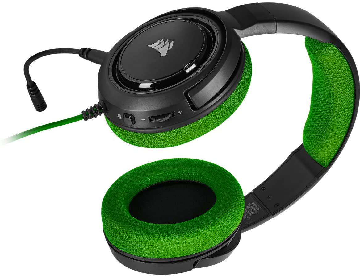 CORSAIR HS35 Green Wired