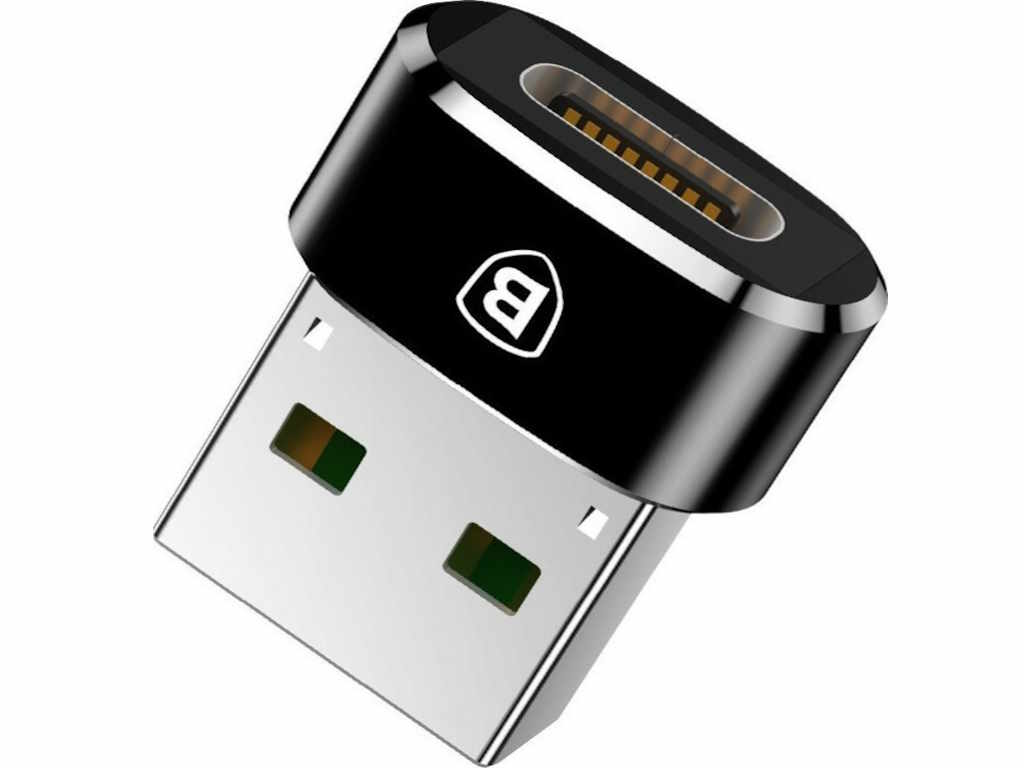 Baseus Adapter Mini  USB ženski na Type-C muški/konverter/crna