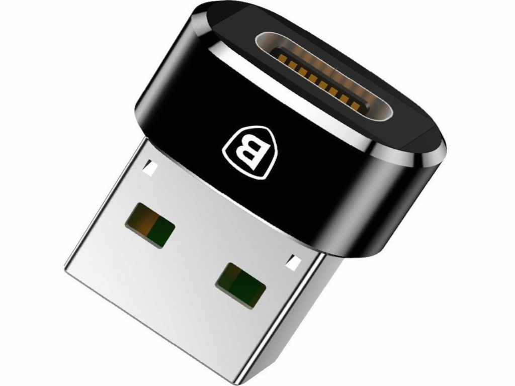 Adapter BASEUS Mini/Female To Type-C/konverter/crna