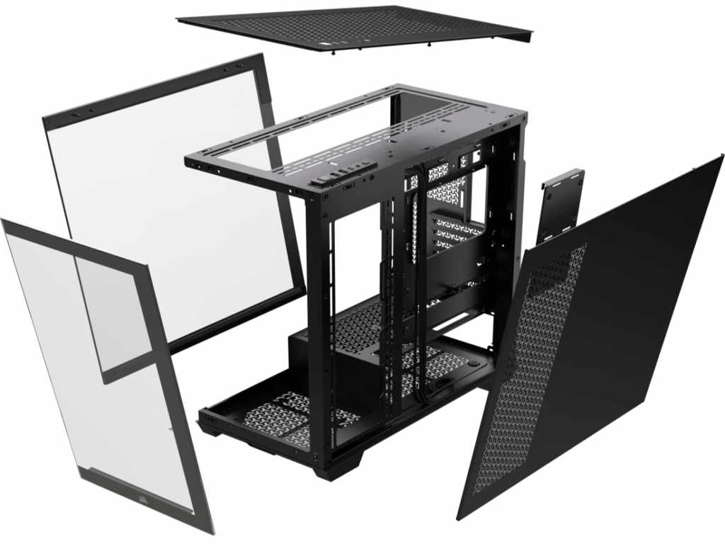 Corsair Kucište  3500X Mid-Tower/ATX/kaljeno staklo/bez napajanja/crna