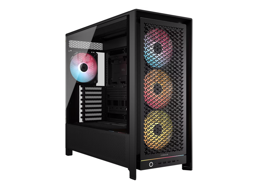 Corsair Kucište  FRAME 5000D RS ARGB Mid-Tower/ATX/kaljeno staklo/bez napajanja/crna