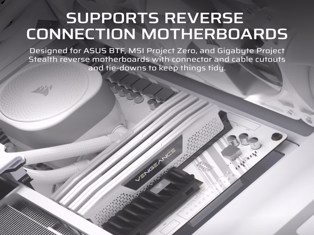 Corsair Kucište  FRAME 4000D RS Mid-Tower/ATX/kaljeno staklo/bez napajanja/bela