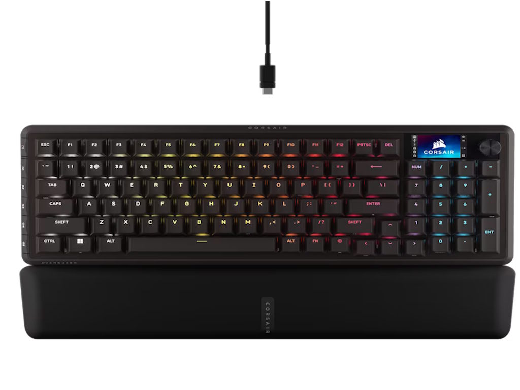 Corsair Tastatura  VANGUARD 96-MLX Plasma-DUAL/crno-bela