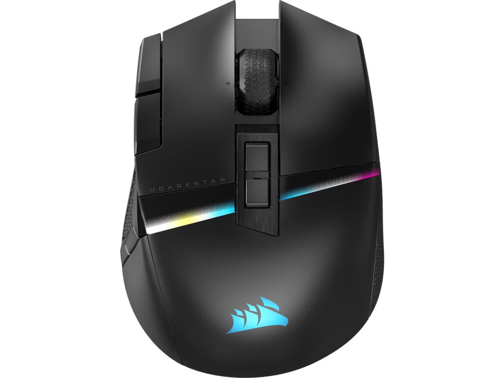 Corsair Darkstar RGB MouseWireless, MMO, Black