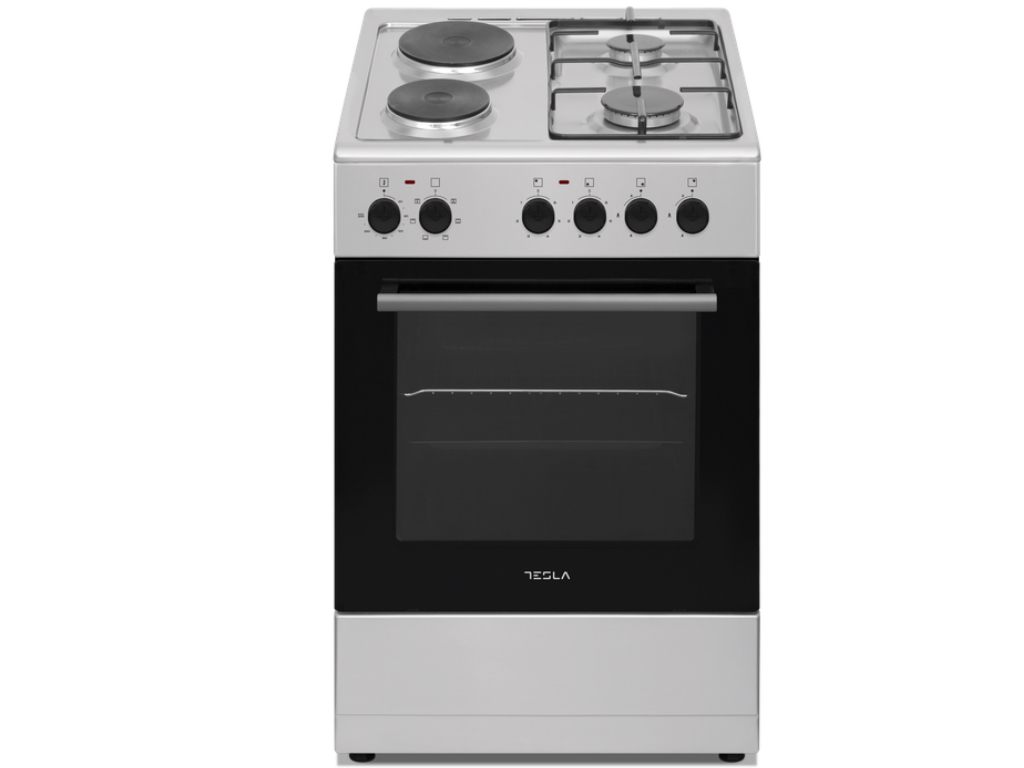 Tesla WG Šporet TESLA CM5220SW kombinovani/A/43L/ventilator/83x50x60cm/bela