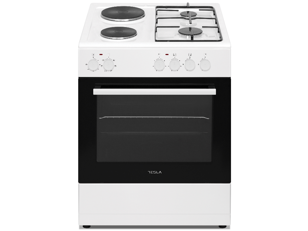 Tesla WG Šporet TESLA CM6220SW kombinovani/A/56L/ventilator/83x60x60cm/bela