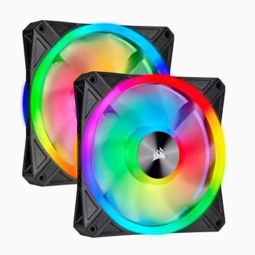 CORSAIR iCUE QL140 RGB Dual