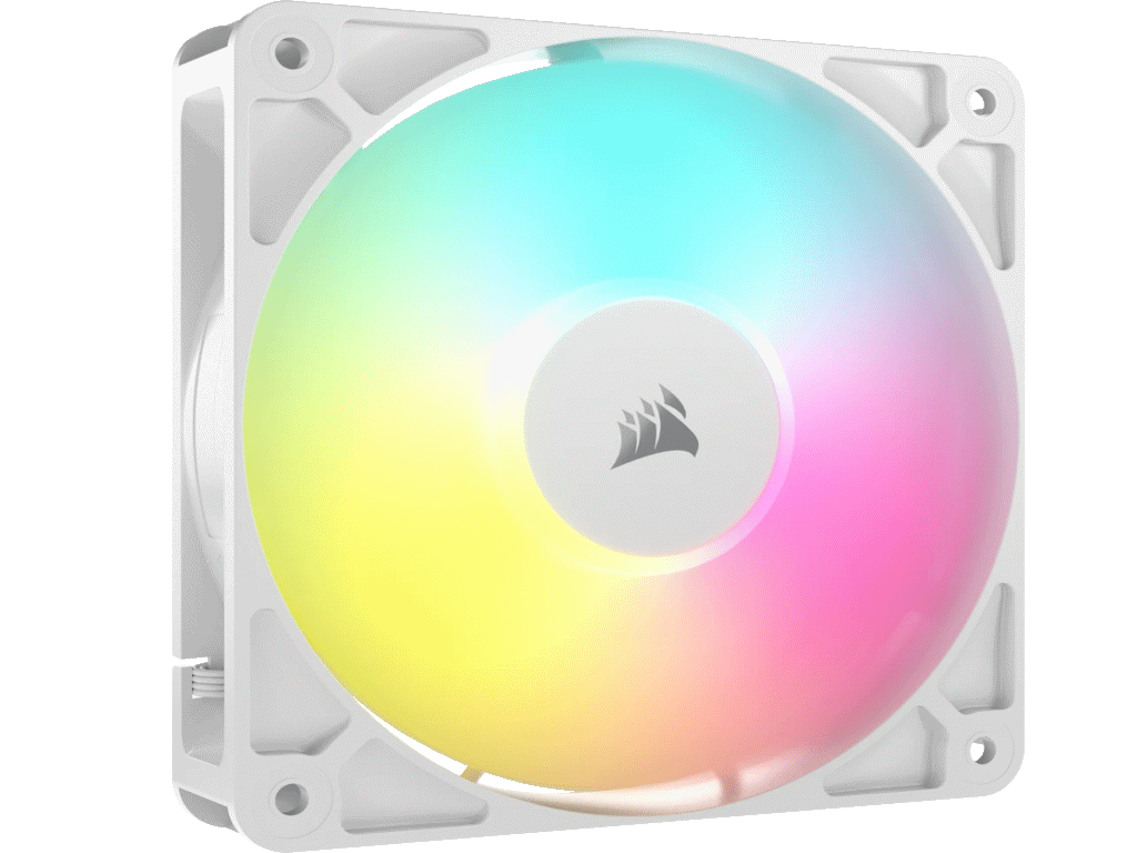 Corsair Ventilator  RS120/120mm/ARGB/single pack/bela