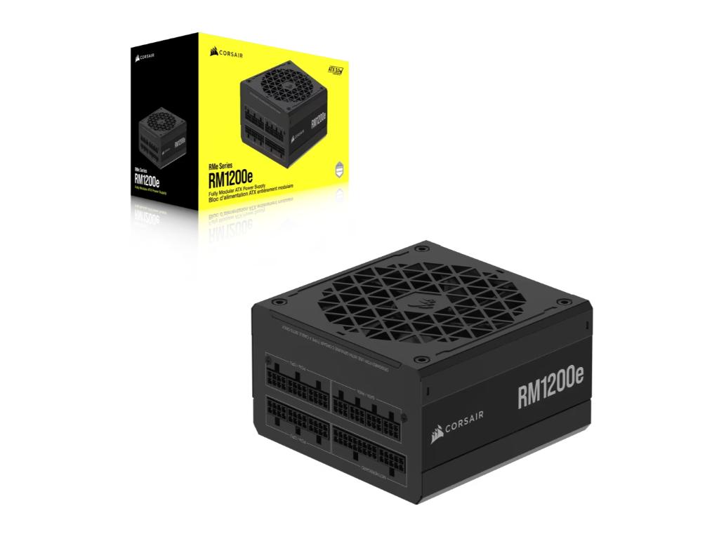 Corsair Napajanje RM1200e 1200W/ATX 3.1/PCIe 5.1/80+GOLD/12V-2x6/modularno/crna