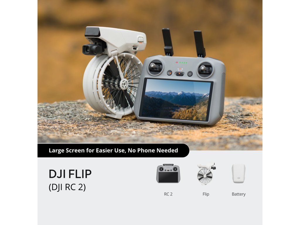 DJI Dron  Flip ( RC 2)