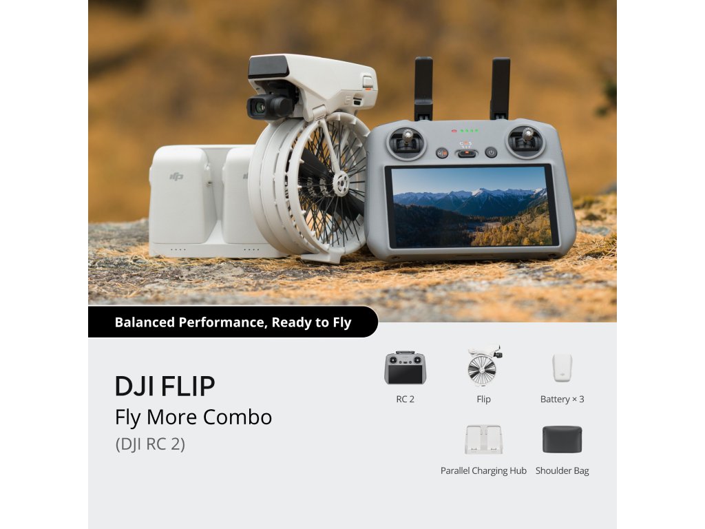 DJI Dron  Flip Fly More Combo ( RC2)