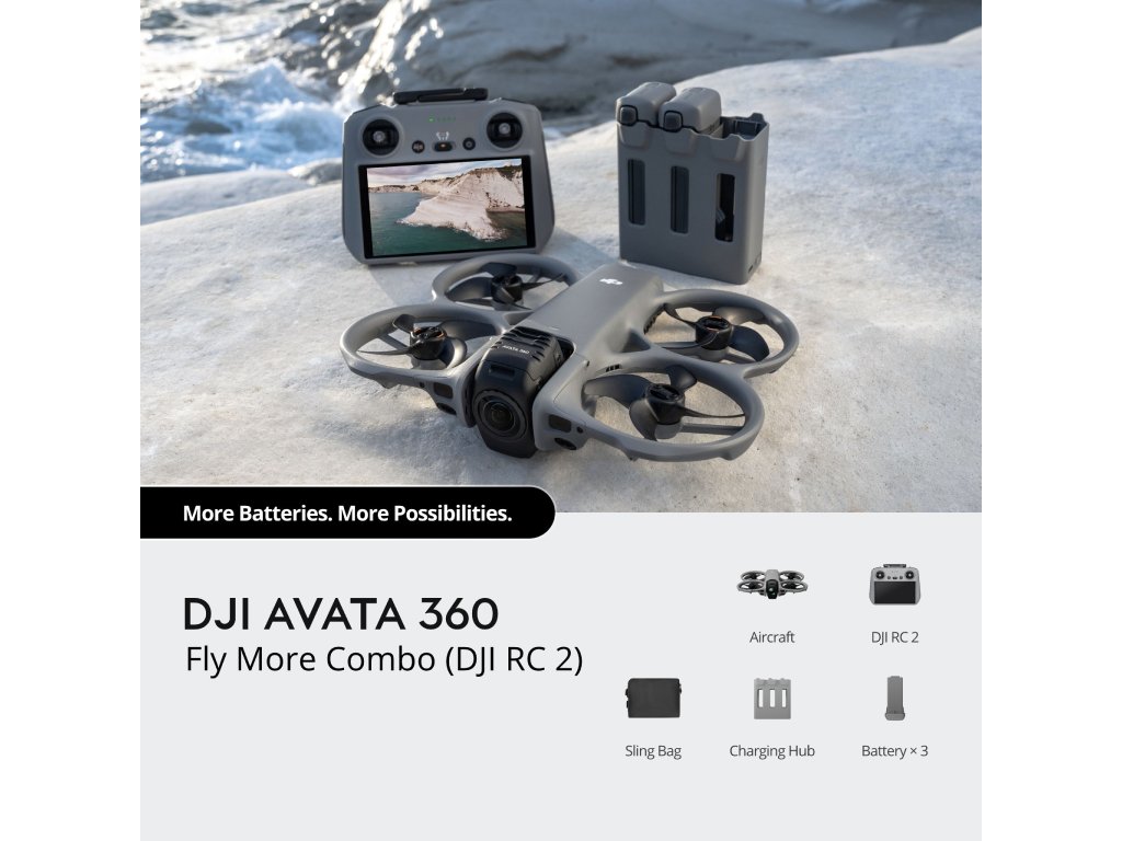 DJI Avata 360 Fly More Combo (DJI RC 2)