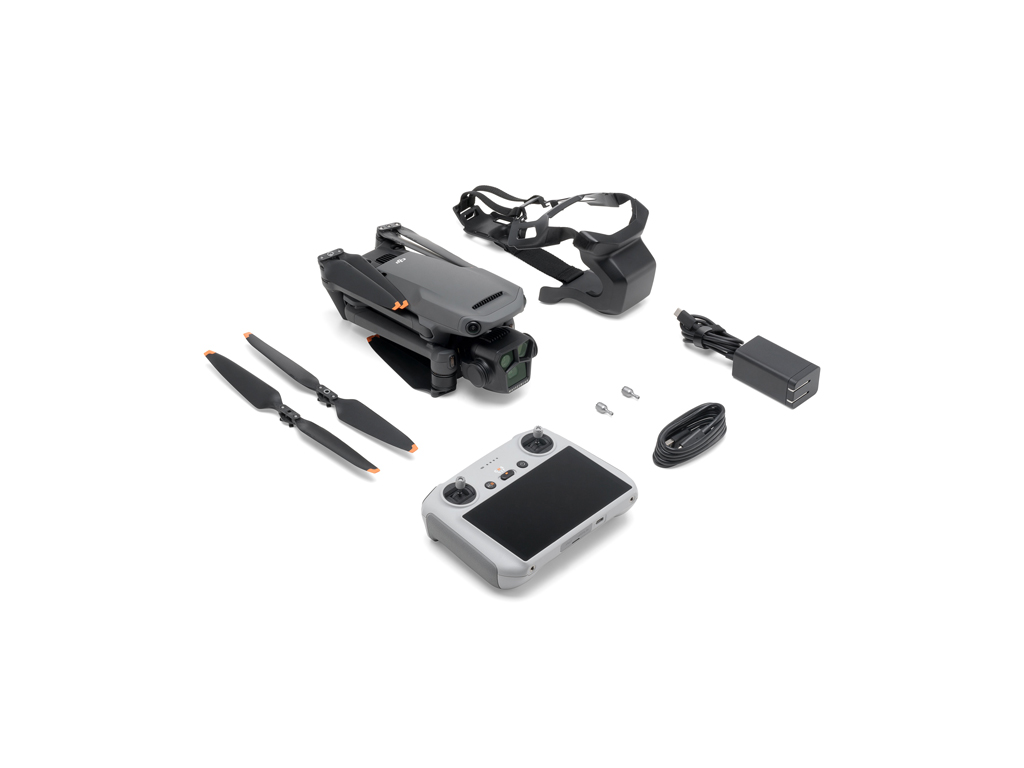Dron DJI Mavic 3 Pro (DJI RC)4/3 CMOS Hasselblad Camera,Dual Tele Cam,43-Min Max Flight Time,Obst S
