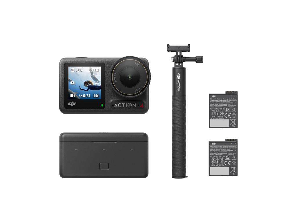 DJI Akciona Kamera  Osmo Action 4 Adventure Combo