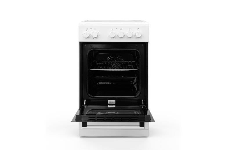 Tesla WG Šporet TESLA CV5400SW staklokeramika/A/43L/ventilator/83x50x55cm/bela