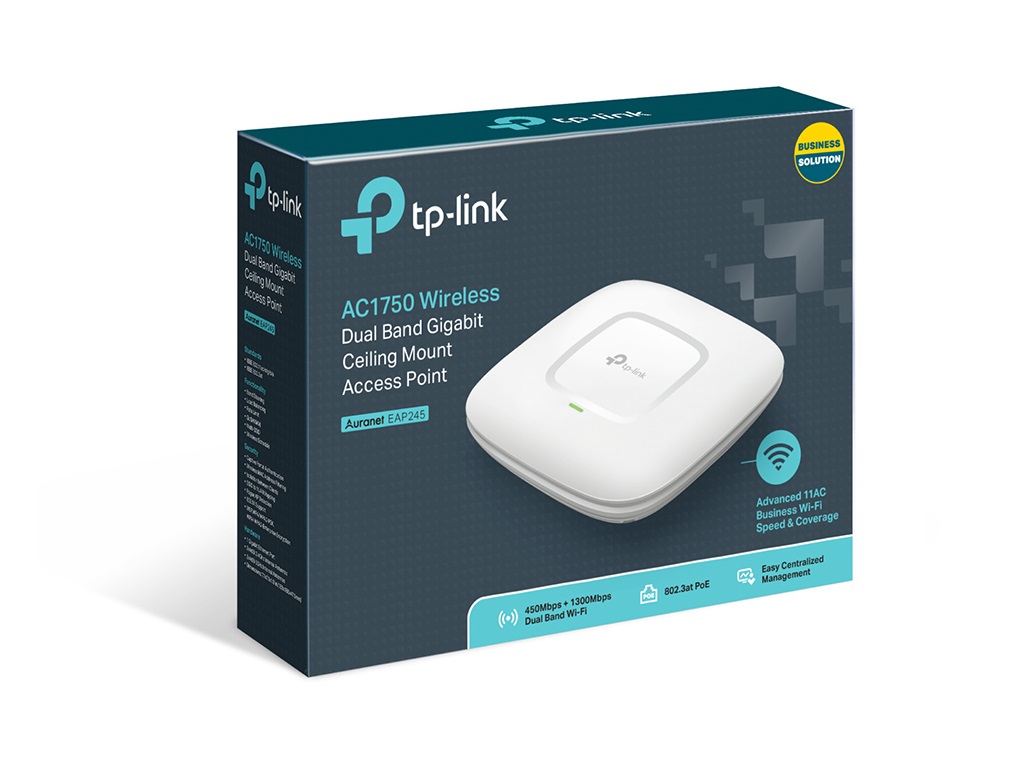Acces point TP-LINK EAP245 Wi-Fi/AC1750/1350Mbps/4..