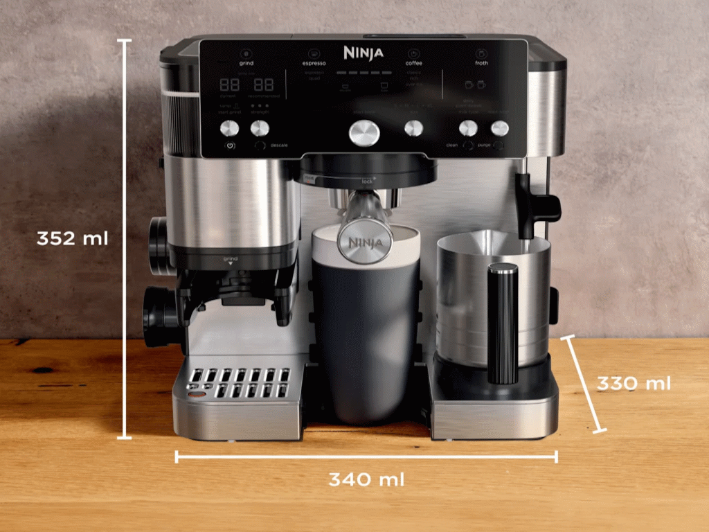 Ninja Aparat za kafu  ES501EU Luxe/2u1/crna-siva