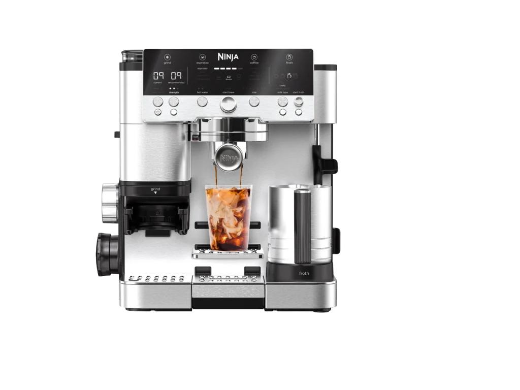 Aparat za kafu NINJA ES601E Luxe Café Premier/crna-siva