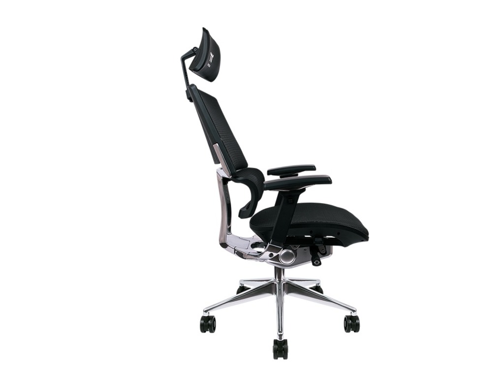 Thermaltake CyberChair E500Gaming stolica, Mesh/mrežasti,Crna boja, podesivi naslonjači za ruke