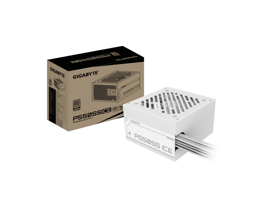 Gigabyte PSU 550W Silver, 90%White (bijela)