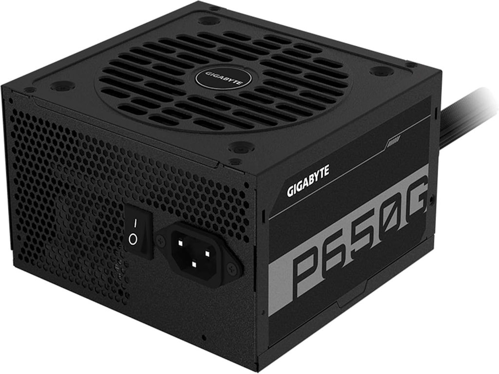 Gigabyte PSU P650W PCIe 5.1 80+ Gold, ATX 3.1, silent fan 650w