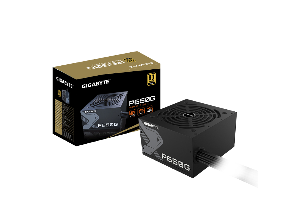 Gigabyte Napajanje  GP-P650G 650W /ATX/80+Gold/crna